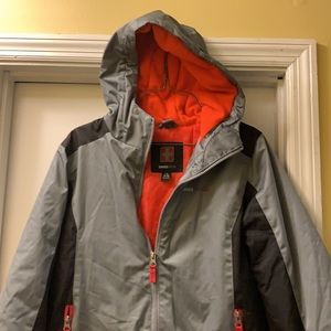 Swiss Tech Boys size 10-12 warm coat hoodie